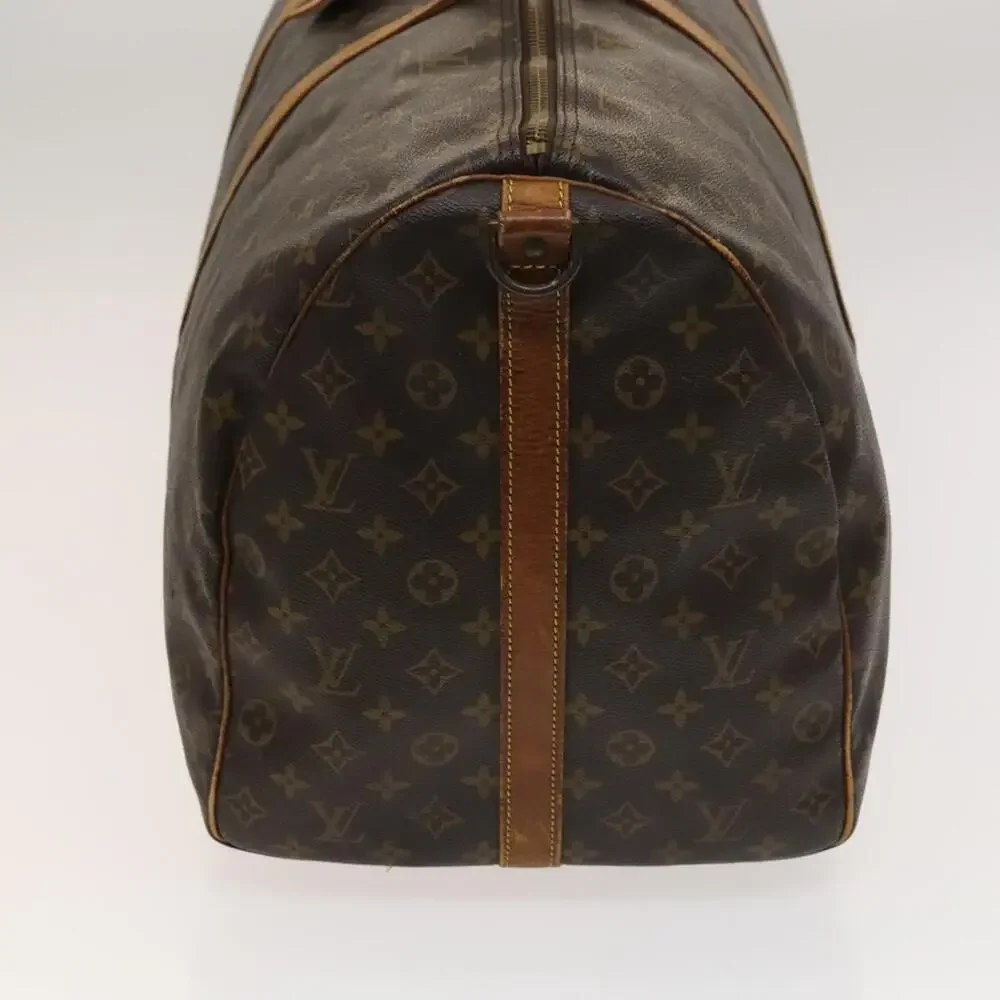 LOUIS VUITTON Monogram Keepall Bandouliere 60 Boston Bag M41412